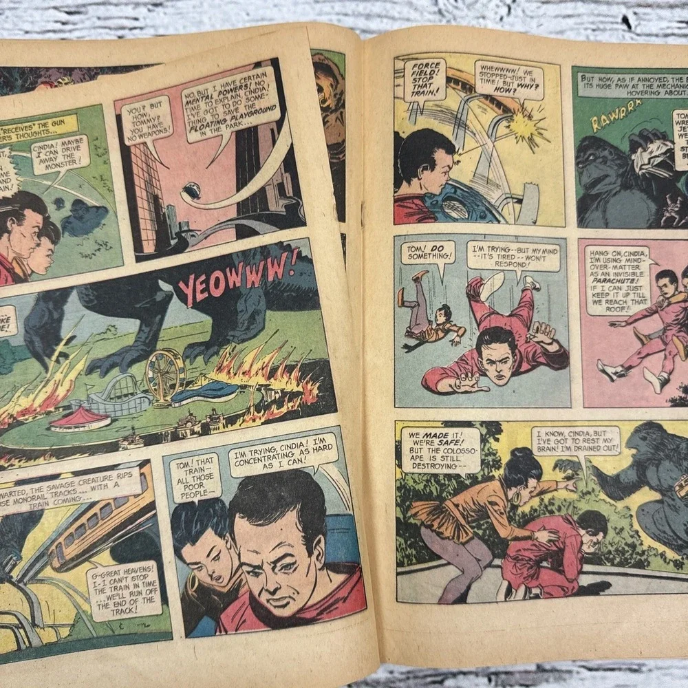 Mighty Samson Comic Book [December 1966] Vintage Gold Key‎ Arctic Monster
